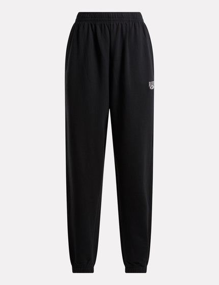 Reebok Archive Essentials French Terry Pants - Blackimage4- The Sports Edit