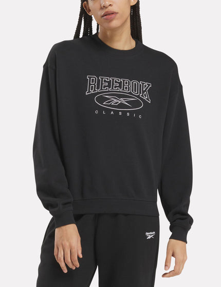 Reebok Classics Archive Essentials Crew Sweatshirt - Blackimage1- The Sports Edit