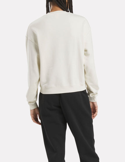 Reebok Classics Archive Essentials Crew Sweatshirt - Chalkimage2- The Sports Edit