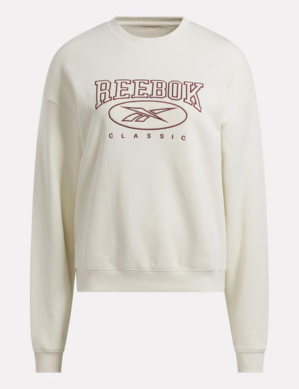 Reebok Classics Archive Essentials Crew Sweatshirt - Chalkimage4- The Sports Edit