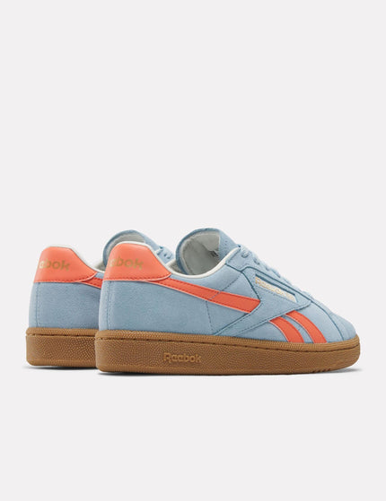 Reebok Club C Grounds Shoes - Soft Blue/Supercharged Coral/Gumimage3- The Sports Edit