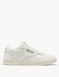 Reebok Court Advance Shoes - Chalk/Dark Green/Flash Redimages1- The Sports Edit