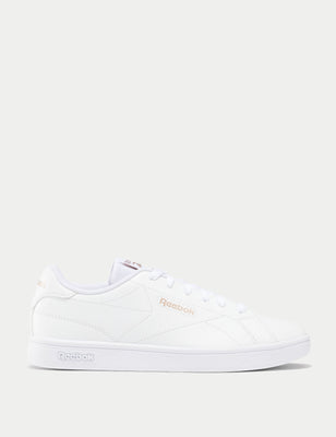 Court Clean Sneakers - White/Rose Gold