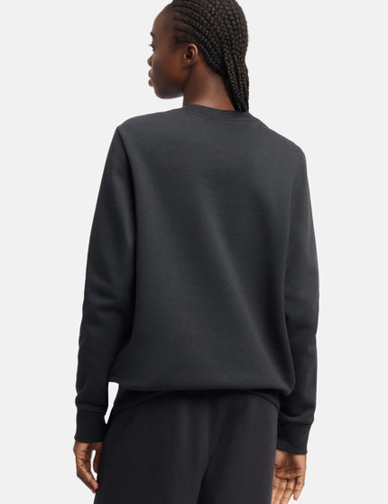 Reebok Identity Big Logo Sweatshirt - Black/Purple Rave/Electric Amberimage2- The Sports Edit
