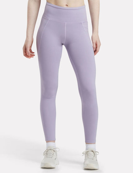 Reebok Lux High Waisted Leggings - Dusk Purpleimage1- The Sports Edit