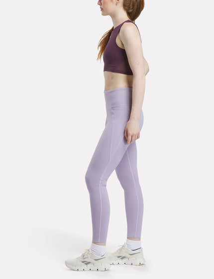 Reebok Lux High Waisted Leggings - Dusk Purpleimage5- The Sports Edit