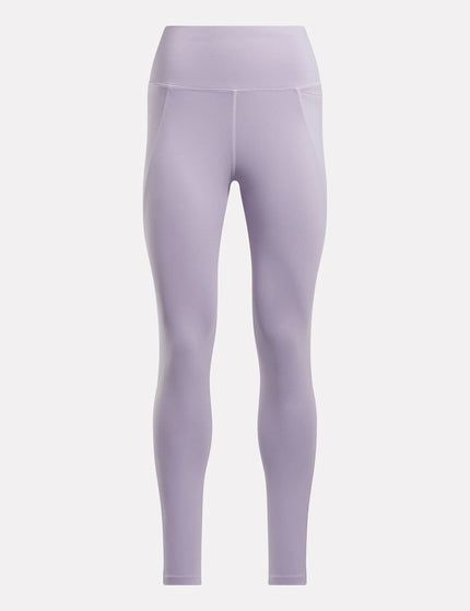 Reebok Lux High Waisted Leggings - Dusk Purpleimage6- The Sports Edit