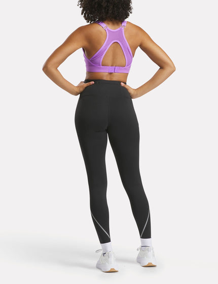 Reebok Lux Speed High Waisted Leggings - Blackimage5- The Sports Edit