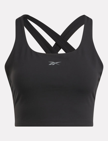 Reebok Lux Tank Top - Blackimage3- The Sports Edit