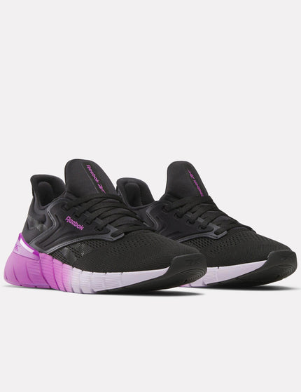 Reebok Nano Gym Shoes - Black/Purple Rave/Digital Gleamimage2- The Sports Edit