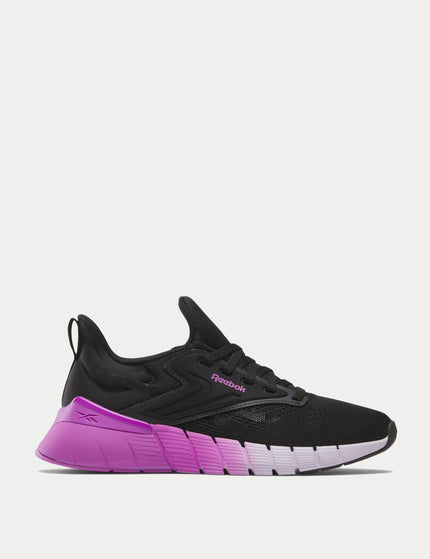 Reebok Nano Gym Shoes - Black/Purple Rave/Digital Gleamimage1- The Sports Edit