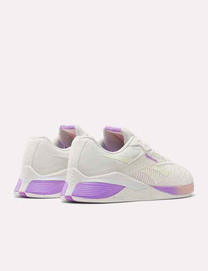 Reebok Nano X4 - Chalk/Washed Clay/Dgtl Purpleimage3- The Sports Edit