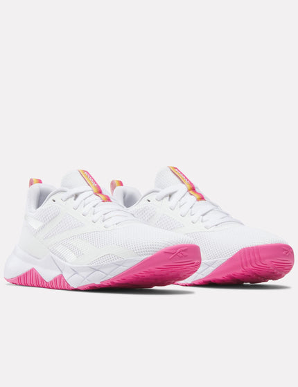 Reebok NFX Training Shoes - White/True Pinkimage3- The Sports Edit