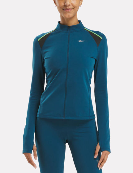 Reebok Running Warming Jacket - Escape Blueimage1- The Sports Edit