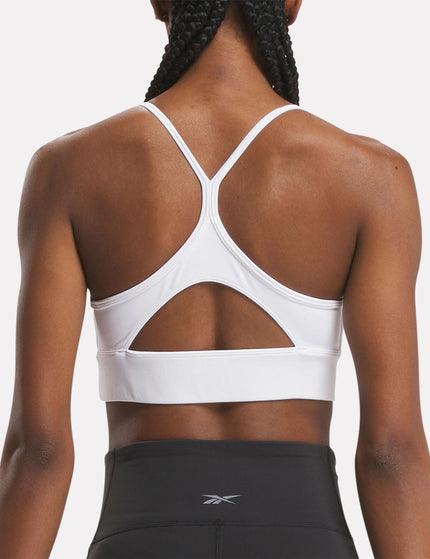 Reebok Workout Ready Sports Bra - Whiteimage2- The Sports Edit