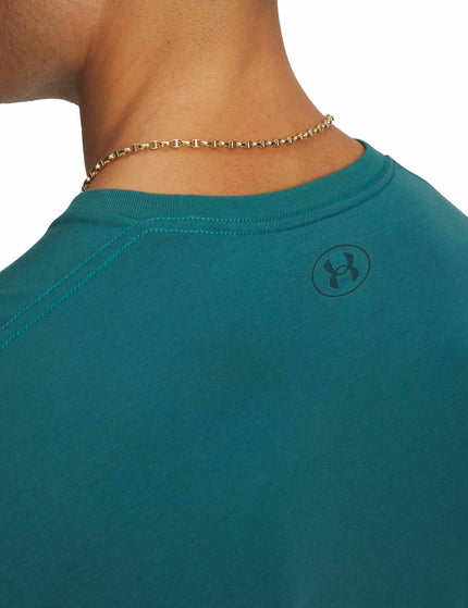 Under Armour Chest Logo Short Sleeve T-Shirt - Rack Green/Arden Greenimages3- The Sports Edit