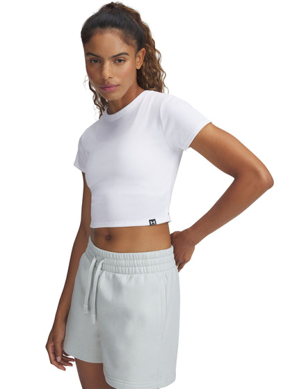 Under Armour Rival Rib Baby T-Shirt - Whiteimage1- The Sports Edit
