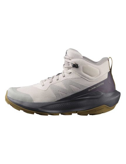 Salomon Elixir Activ Mid Gore-Tex - Silver Cloud/Nine Iron/Gothic Oliveimage3- The Sports Edit