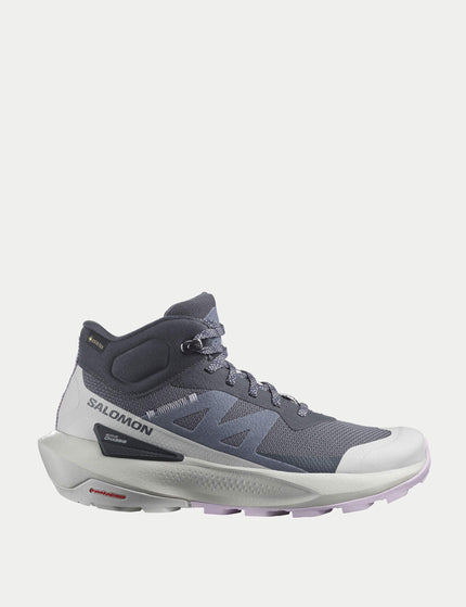 Salomon Elixir Activ Mid Gore-Tex - India Ink/Glacier Gray/Orchid Petalimage1- The Sports Edit