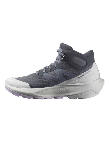 Salomon Elixir Activ Mid Gore-Tex - India Ink/Glacier Gray/Orchid Petalimage3- The Sports Edit