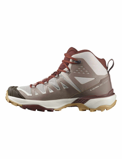 Salomon X Ultra 360 Edge Mid Gore-Tex - Silver Cloud/Iron/Rum Raisinimage3- The Sports Edit