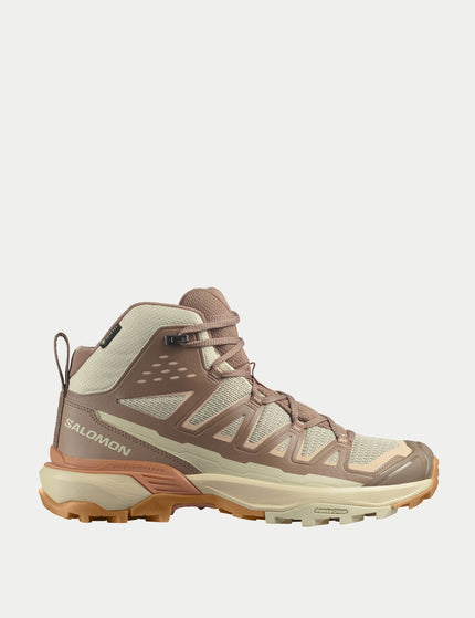 Salomon X Ultra 360 Edge Mid Gore-Tex - Shortbread/Raw Umber/Prairie Sunsetimage1- The Sports Edit