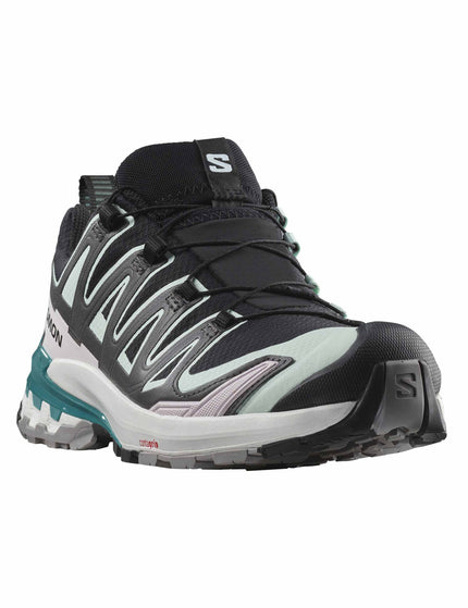 Salomon XA Pro 3D V9 Gore-Tex - Black/Bleached Aqua/Harbor Blueimage2- The Sports Edit