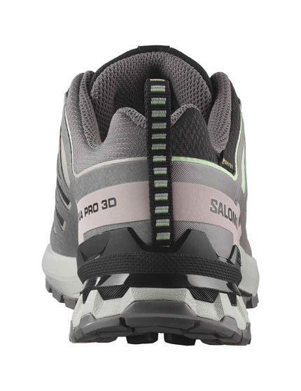 Salomon XA Pro 3D V9 Gore-Tex - Black/Patina Green/Grey Violetimage4- The Sports Edit