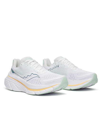 Saucony Guide 17 - White/Peelimage2- The Sports Edit