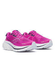 Saucony Guide 18 - Fuchsia/Navyimage2- The Sports Edit