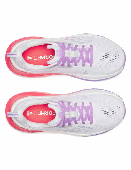 Saucony Guide 18 - White/Crocusimage4- The Sports Edit