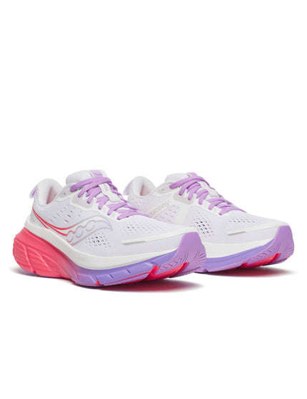 Saucony Guide 18 - White/Crocusimage2- The Sports Edit