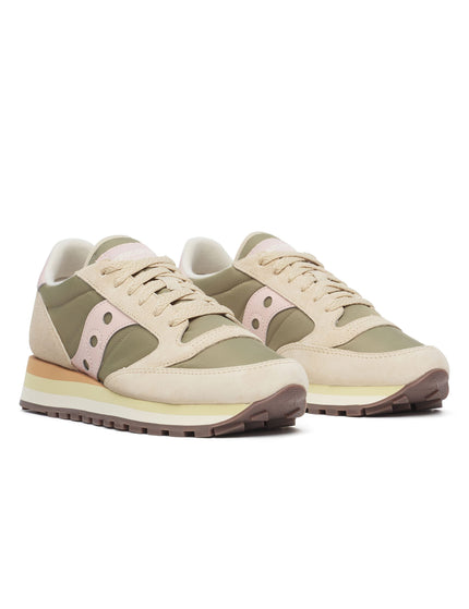 Saucony Jazz Triple - Green/Pinkimage2- The Sports Edit
