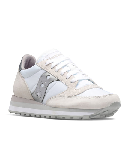 Saucony Jazz Triple - White/Silverimages2- The Sports Edit