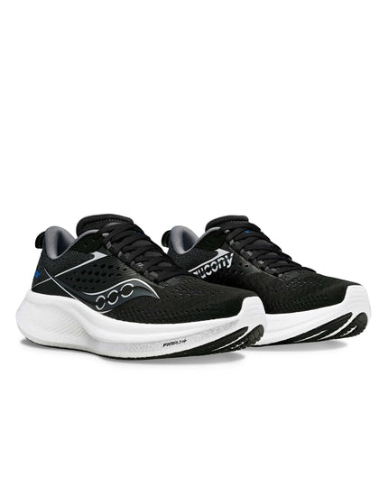 Saucony Ride 17 - Black/Whiteimage2- The Sports Edit