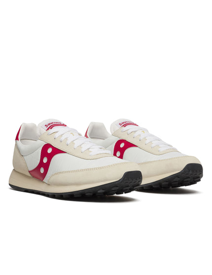 Saucony Trainer 80 - White/Redimages2- The Sports Edit