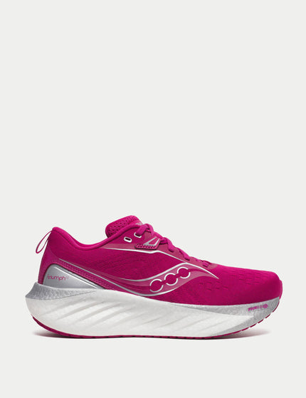 Saucony Triumph 22 - Magentaimages1- The Sports Edit