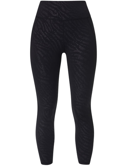 Sweaty Betty All Day Leggings - Black Faded Zebra Emboss Printimage8- The Sports Edit