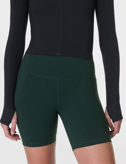Sweaty Betty Power 6" Cycling Shorts - Cedar Greenimage1- The Sports Edit