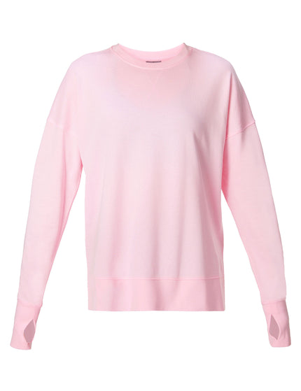 Sweaty Betty After Class Longline Sweatshirt - Nerine Pinkimage6- The Sports Edit