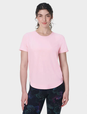 Breathe Easy Running T-Shirt - Nerine Pink