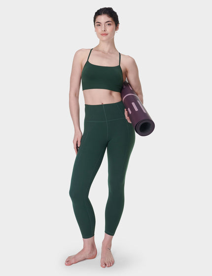 Sweaty Betty Spirit Restored Yoga Bra - Cedar Greenimage5- The Sports Edit