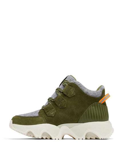 Sorel Kinetic Impact Caribou Plus Waterproof Sneaker Boots - Utility Green/Light Aloeimage4- The Sports Edit