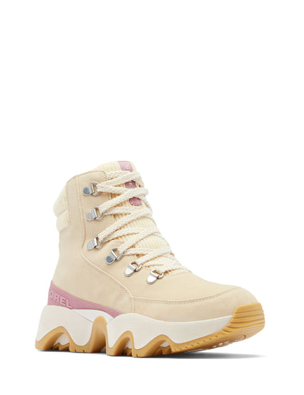 Sorel Kinetic Impact Conquest Plus Waterproof Sneaker Boots - Honey White/Dazed Mauveimage3- The Sports Edit