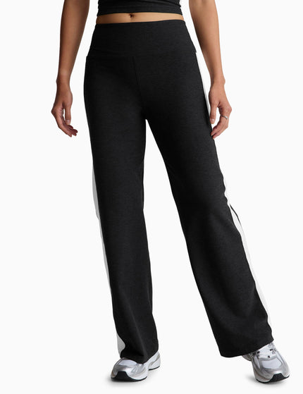 Beyond Yoga Spacedye Line Up Wide Leg Pant - Darkest Night/Cloud Whiteimage1- The Sports Edit