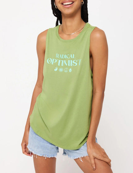 Spiritual Gangster Radical Optimist Jade Tank - Cactusimage1- The Sports Edit