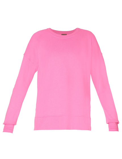 Sweaty Betty After Class Longline Sweatshirt - Guava Pinkimages7- The Sports Edit