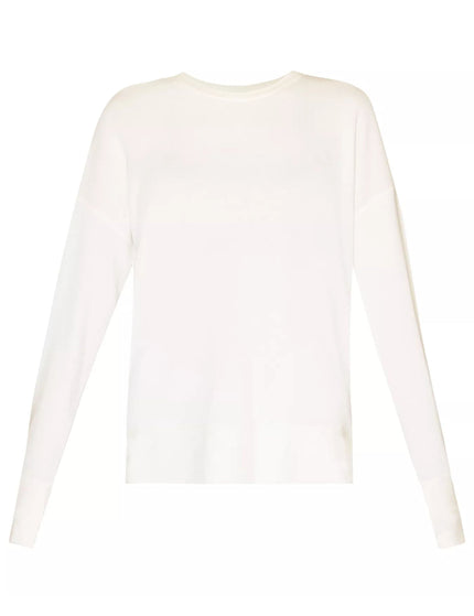 Sweaty Betty After Class Longline Sweatshirt - Lily Whiteimage8- The Sports Edit