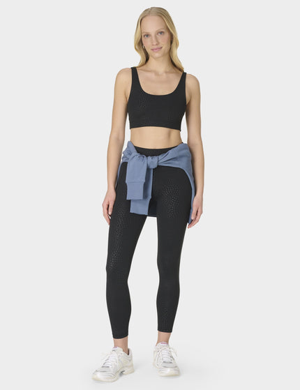 Sweaty Betty All Day 7/8 Leggings - Black Reptile Emboss Printimages6- The Sports Edit