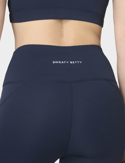 Sweaty Betty All Day 7/8 Leggings - Navy Blueimages4- The Sports Edit